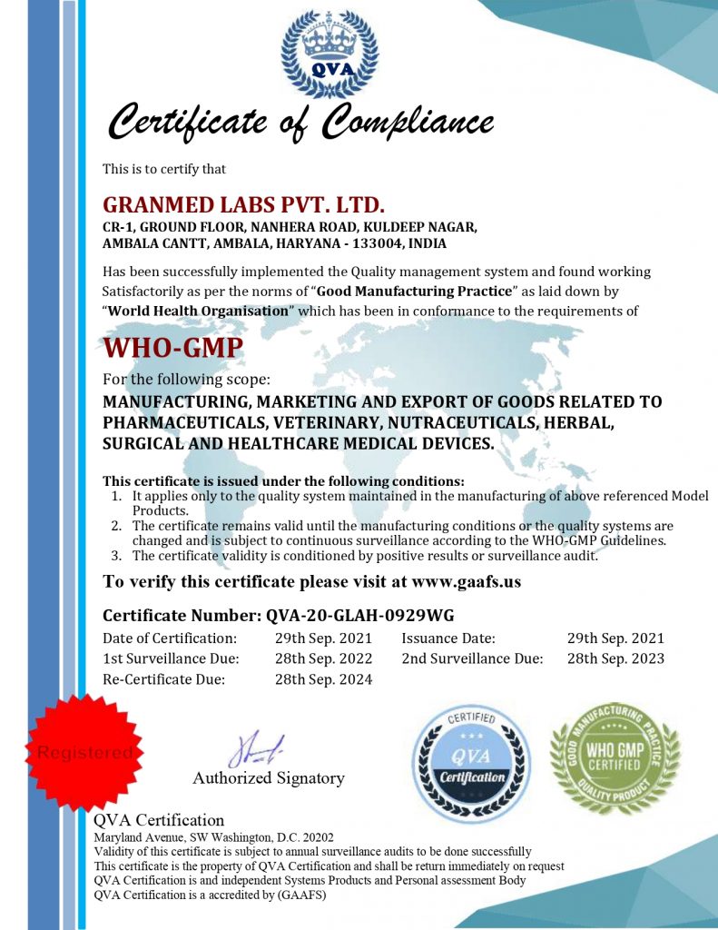 granmed-labs-certificate-compliance